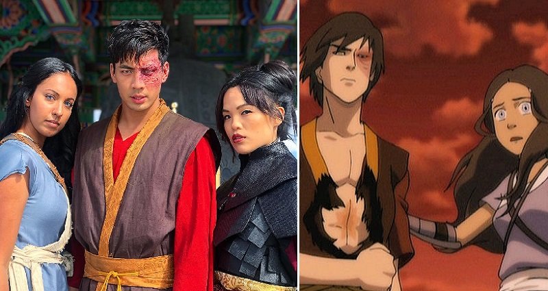 Netflix gives a first look to their Avatar The Last Airbender liveaction